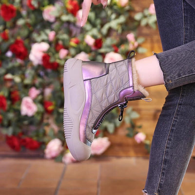 Livia | Bottes d'Hiver Imperméables et Ultra Confortables - LadiVania Paris